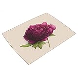 ♥ Manteles individuales lavables: los manteles son especialmente fáciles de cuidar y duraderos. Fácil de lavar con una esponja suave o un paño húmedo y agua jabonosa, limpia las manchas con una brisa. Además, también son fáciles de limpiar con una lavadora. También es fácil de almacenar: los manteles individuales se pueden plegar en cualquier forma que desees caber en tu armario o cajones.