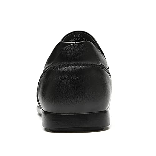 Zapatos cómodos de hombre con cuero flexible para evitar el cansancio 6