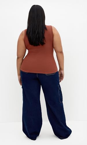 Image of City Chic Plus Size Tank Top, Lara Tank