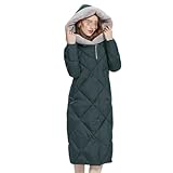 Fjnbbiot Winter Parka Women's Cotton Clothing Stand Collar Hooded Soft Fabric Jackets And Coats 707 gray9 EN8 M
