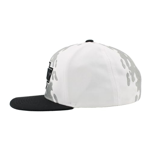 Image of ZHATS NHL Unisex-Adult NHL Officially Licensed Adjustable Snapback Hat Flat Bill Z11 Retro Paintbrush