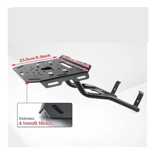 Support de valise moto MT-07 structure renforcée pour coffre arrière