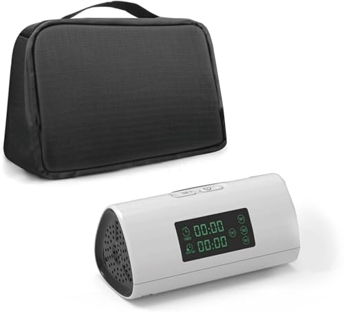 CPAP Cleaner and Sanitiser, Ozone Steriliser for CPAP Machine & Sleep Apnea Equipment - Ultra-Quiet, Medical Grade, for Mask, Tube, Hose, Humidifier Tank, No Chemicals