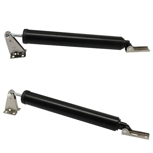 Ferme-porte pneumatique noir robuste avec vitesse réglable