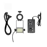 Lab Microscope Slides Microscope Side Vision LED Lamp Light Source Illuminator 25mm 32mm for Stereo Microscopio Industrial Phone PCB Soldering Repair Microscope Parts(Hole Diameter 25mm)