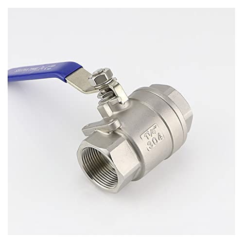 Válvula de bola de dos piezas rosca interna BSPT para tuberías de agua y calefacción por gasóleo 4