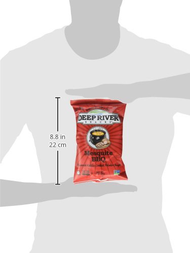 Deep River Snacks Kettle Chips, Mesquite Bbq, 2 oz, (Pack of 24) - Thumbnail 2