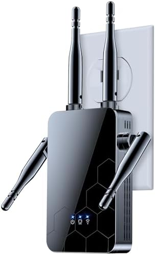 WiFi Extender Internet Booster, Long Range Repeater Wireless Rout...