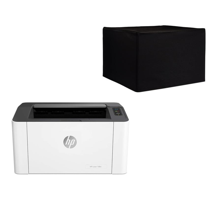 JeJos Printer Dust Cover Case Compatible with HP Laserjet 108w Single Function Monochrome Laser Wi-Fi Printer - Black (B0CCJPQ69M) Amazon Price History, Amazon Price Tracker