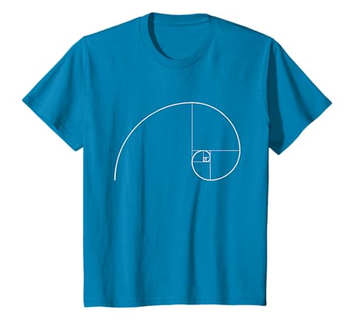 Fibonacci, Spirale, Nombre d'or, géométrie, Architecture T-Shirt