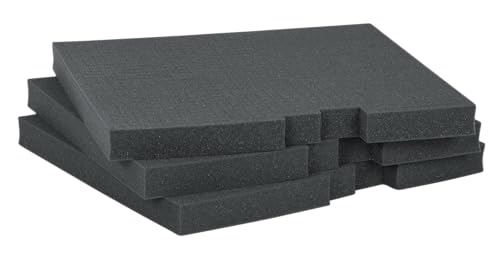 Gator Cases grw-drwfoam-3 rackworks Ersatz geschichteter Schaumstoff für 3U Rack Schublade Einsatz