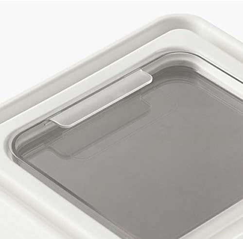 Clamshell Sealed Multifunctional Rice Bucket，Storage Box Kitchen Household Grain Dispenser Food Storage