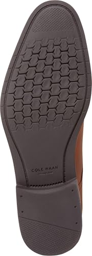 Cole Haan Men's Harmon Grand Cap Toe Oxfords, British Tan/Dark Brown Water Proof, 10-M US
