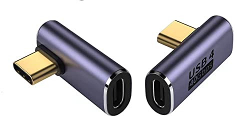 Access y 40Gbs EL^ ~hxg^Cv 2 zUSB4 Type C  ϊ A_v^[ E 90° ~hxg L L^ USB4.0 [d PD[d 100w f[^] 40Gbps ^Cvc type-c 