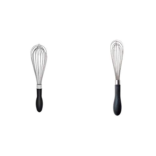 OXO Good Grips 11-Inch Better Balloon Whisk & Good Grips 9-Inch Whisk