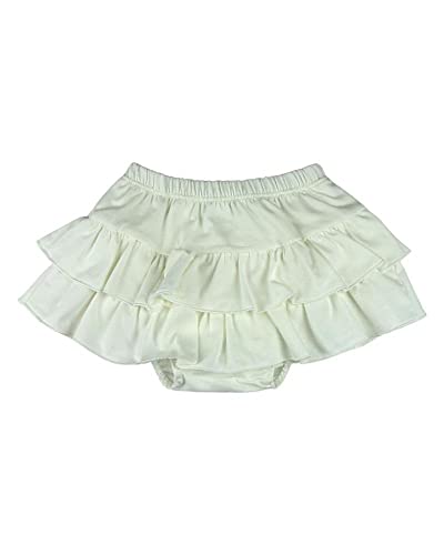 Conjunto Bebê Menina Viscolycra Estampada Floral e Shorts-Saia Cotton - Turquesa P