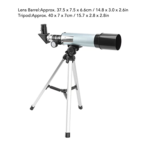 Telescopio astronómico refractor para niños con trípode portátil miniatura 6