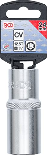 Miniatura 3 de Bgs 9361 Llave De Vaso Super Lock, Larga Entrada 12,5 Mm 1 2 24 Mm
