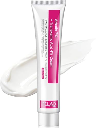 7% Arbutin + 4% Tranexamic Acid Brightening Face Cream 50g with Niacinamide & Hyaluronic Acid Evens Skin Tone Boosts Radiance Reduces Dullness Sensitive Skin Care
