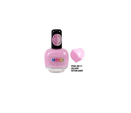 Mia Secret Mood Nail Lacquer Pastel Color Changing Nail Polish 6 Colors Pick Yours - New Shades (Lollipop/Cotton Candy)