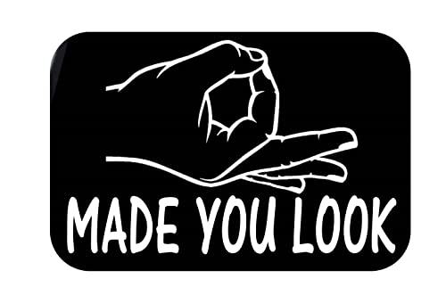 ThatLilCabin - Circle Game Hand Made You Look vinyl sticker decal HM1276
