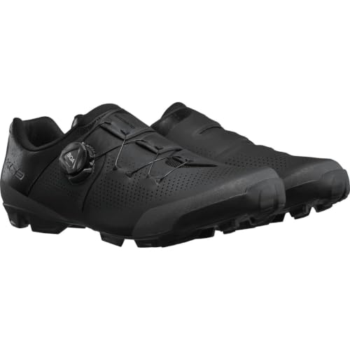 Zapatillas de ciclismo Shimano XC302 negras talla 52 para un pedaleo eficiente