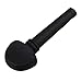 Yibuy Black Wood String Tuning Pegs & End Replacement for 1/2 Size Violin Fiddle