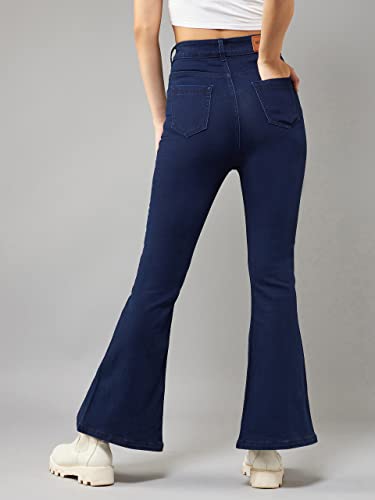 Jean stretch taille haute Dolce Crudo galbant et confortable - 4