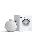 W&P WPSW-ICE-DSTAR Limited Star Wars Collection Sphere Silicone Ice Mold, Death Star, Round Cocktail Whiskey Drink Ice Maker