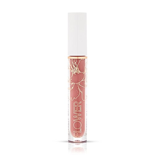 Flower Beauty Miracle Matte Liquid Lip Color - Vividly Bold & Creaseless Matte Liquid Lipstick, Comfortable All Day High Impact Makeup Color (Nude Blush)