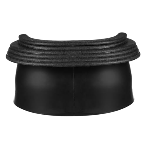 Revestimientos de bolsillo de billar Kisangel de plástico negro, repuestos para mesa de pool