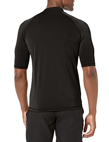 Image of Kanu Surf Men's Fiji UPF 50+ Short Sleeve Sun Protective Rashguard Swim Shirt