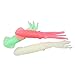equlup 3Pcs Fishing Luminous Squid Lures Skirts Jig Fishing Octopus Lures Squid Bait Glow in The Dark Fishing Lures Fishing Squid Lures Octopus Jig(20cm)