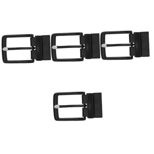 Accessoire vestimentaire homme boucle de ceinture de luxe en zinc noir
