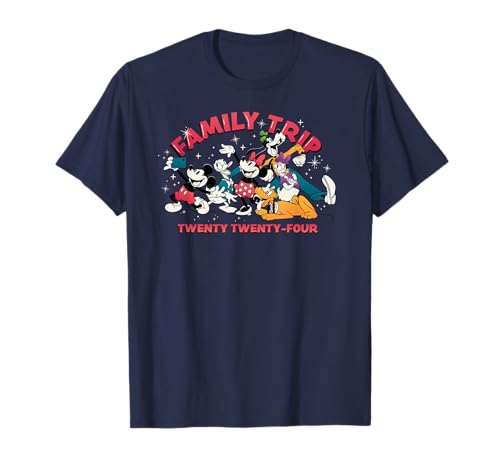 Disney Mickey & Friends Vacation Selfie Family Trip 2024 T-Shirt