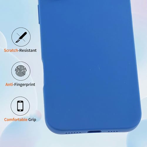 Image of for Xiaomi 17 Case Precise Camera Cutouts Soft TPU Shockproof Phone Cover - Dark Blue