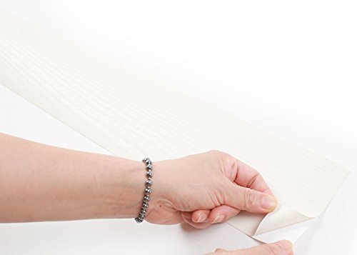 Roserosa Peel And Stick Pvc Self-Adhesive Wallpaper Border Board Trim Moulding Sticker Solid Wood (Sg71B : 3.93 Inch X 16.40 Feet) #TOP1