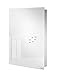 Produktbild blomus -VELIO- Schlüsselkasten / Glasmagnettafel in zeitlosem Weiß, hochwertige Verarbeitung, 14 Schlüsselhaken, magnetischer Verschluss, moderne Schlüsselbox (B / H / T: 5 x 30 x 40 cm, Weiß, 65366)
