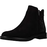  XTI - Botín Plano XTI 49373 Color Negro para Mujer - 39