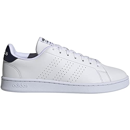 Chaussures adidas Men's Advantage au style épuré pour le racquetball en blanc taille 8