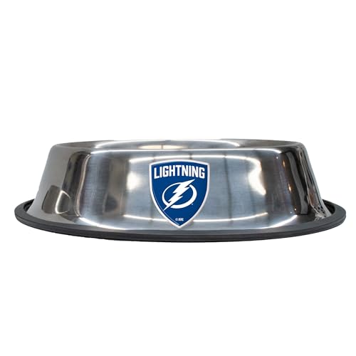 Littlearth NHL Tampa Bay Lightning Everyday Pet Bowl, Small