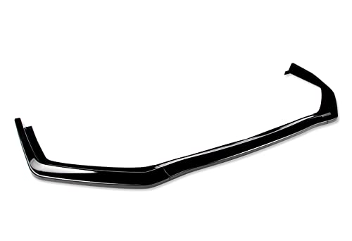 Q1-TECH, Front Bumper Lip fit for Compatible with 2015 2016 2017 2018 2019 2020 2021 Subaru WRX STI Sedan, Front Bumper Lip Spoiler Air Chin Body Kit Splitter, CS-Style (Painted Black)