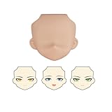 YMY23 YMY25 1 No Makeup Doll Face+3 Makeup Stickers OB22/24 Replacement Face Man GSC Doll Face（Light Tan）