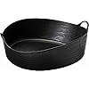 SYTZTOOLS ECHTE 35L GROTE SCHALLOW BUIK Emmer PAARSE FEEDER HUISDIER