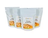 Molibake Potato Bread Mix - Pack of 4 - All-Natural Baking Mix for Bread Machine and Oven - 12 oz - Mix for...