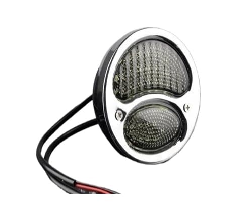 Feu stop moto LED 12V éclairage puissant pour custom bobber et chopper