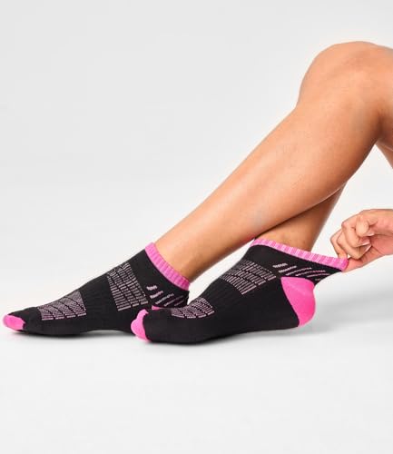 BAMBOO COOL Womens Ankle Socks Bamboo Viscose Athletic Moisture-Wicking Low Cut Running Socks Cushioned Anti-Blister2