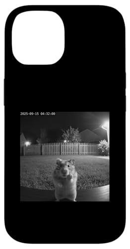 Funny Hamster Flipping Off Middle Finger On Security Camera X}zP[X iPhone 14 p
