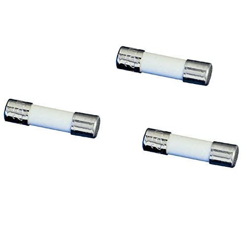 (New Part) 10000005117 (3) Genuine FUSES 6.3A 250VAC 5MMX20MM 6.3 AMP10000005117 Compatible with GENERAC
