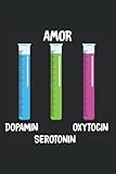  Química Químico - Amor Cuaderno De Notas: Formato A5 I 110 Páginas I Regalo Como Diario Planificador O Agenda